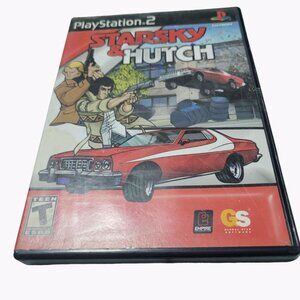 Starsky Hutch Sony Playstation 2 PS2 Video Game Includes Case No Manual